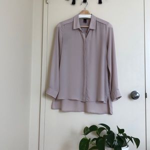 H&M Dusty Rose Blouse size S